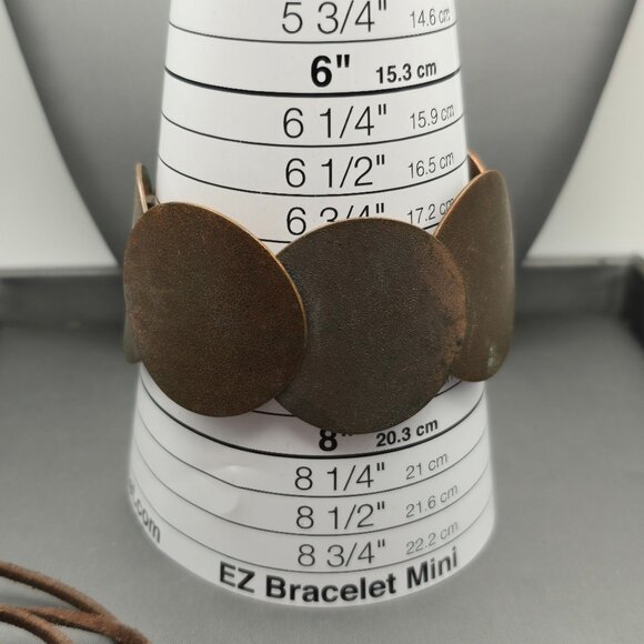 VTG Ethnic Copper & Brass Jewelry Necklaces Rings Earrings Bracelets Lot of 8 - Picture 11 of 14